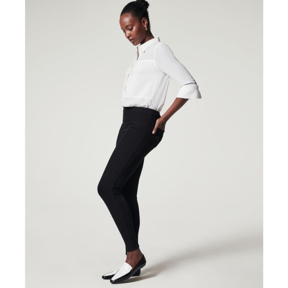 SPANX Jean-ish Ankle Leggings Black